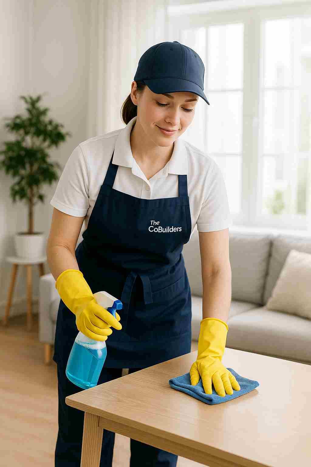 Noworaik team ready for cleaning